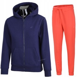 4F OCIEPLANY DAMSKI DRES BAWEŁNA KOMPLET BLUZA SPODNIE / rozm L