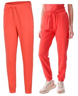 4F DAMSKIE SPODNIE DRESOWE BAWEŁNA JOGGERY / rozm L
