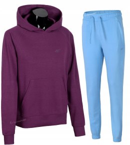 4F DAMSKI DRES BAWEŁNA KOMPLET BLUZA SPODNIE / rozm L