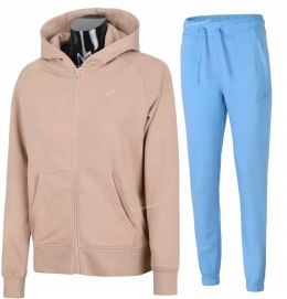 4F DAMSKI DRES BAWEŁNA KOMPLET BLUZA SPODNIE / rozm XS