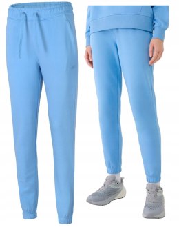 4F DAMSKIE SPODNIE DRESOWE BAWEŁNA JOGGERY / rozm S