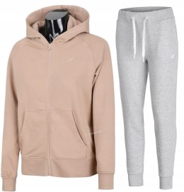 4F DAMSKI DRES BAWEŁNA KOMPLET BLUZA SPODNIE / rozm XXL