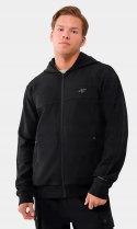 4F MĘSKA BLUZA Z KAPTUREM BAWEŁNA ROZPINANA KIESZENIE NA ZAMEK / XXXL 3XL