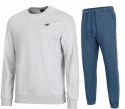 4F MĘSKI DRES BAWEŁNA KOMPLET BLUZA SPODNIE / rozm XXL
