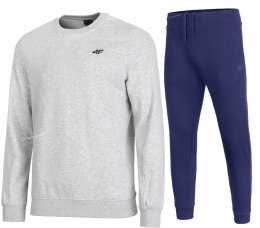 4F MĘSKI DRES BAWEŁNA KOMPLET BLUZA SPODNIE / rozm L