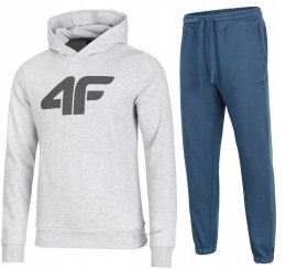 4F MĘSKI DRES BAWEŁNA KOMPLET BLUZA SPODNIE / rozm L