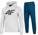 4F MĘSKI DRES BAWEŁNA KOMPLET BLUZA SPODNIE / rozm L