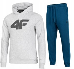 4F MĘSKI DRES BAWEŁNA KOMPLET BLUZA SPODNIE / rozm L