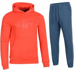4F MĘSKI DRES BAWEŁNA KOMPLET BLUZA SPODNIE / rozm L