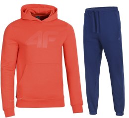 4F MĘSKI DRES BAWEŁNA KOMPLET BLUZA SPODNIE / rozm XL