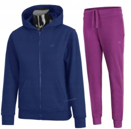 4F DAMSKI DRES BAWEŁNA KOMPLET BLUZA SPODNIE / rozm XL