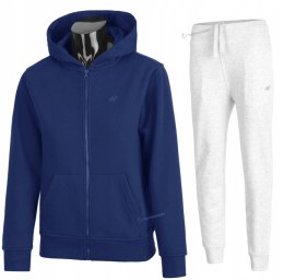 4F DAMSKI DRES BAWEŁNA KOMPLET BLUZA SPODNIE / rozm XL