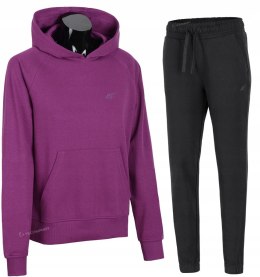 4F DAMSKI DRES BAWEŁNA KOMPLET BLUZA SPODNIE / rozm M