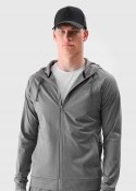 4F MĘSKA SPORTOWA BLUZA Z KAPTUREM ROZPINANA TERMOAKTYWNA / rozm XXXL 3XL