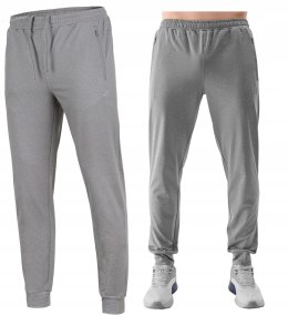 4F MĘSKIE SPODNIE TRENINGOWE SPORTOWE ZAMKI / rozm XXXL 3XL