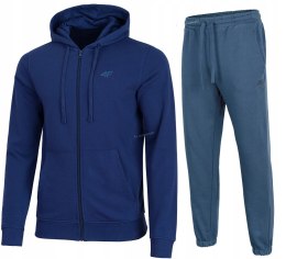 4F MĘSKI DRES BAWEŁNA KOMPLET BLUZA SPODNIE / rozm L