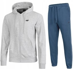 4F MĘSKI DRES BAWEŁNA KOMPLET BLUZA SPODNIE / rozm L