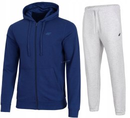 4F MĘSKI DRES BAWEŁNA KOMPLET BLUZA SPODNIE / rozm XL