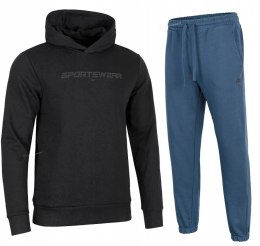 4F MĘSKI DRES BAWEŁNA KOMPLET BLUZA SPODNIE / rozm M