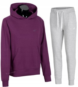 4F DAMSKI DRES BAWEŁNA KOMPLET BLUZA SPODNIE / rozm XXL