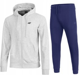 4F MĘSKI DRES BAWEŁNA KOMPLET BLUZA SPODNIE / rozm L