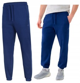 4F MĘSKIE SPODNIE DRESOWE DRESY JOGGERY BAWEŁNA / rozm XL
