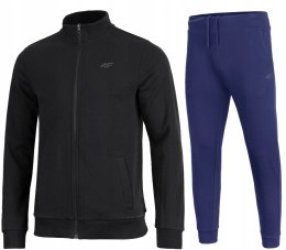 4F OCIEPLANY MĘSKI DRES BAWEŁNA KOMPLET BLUZA SPODNIE / rozm L