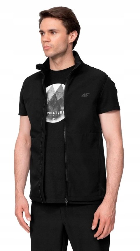 4F MĘSKA KAMIZELKA SOFTSHELLOWA BEZRĘKAWNIK / XXXL 4F MĘSKA KAMIZELKA SOFTSHELLOWA BEZRĘKAWNIK / XXXL
