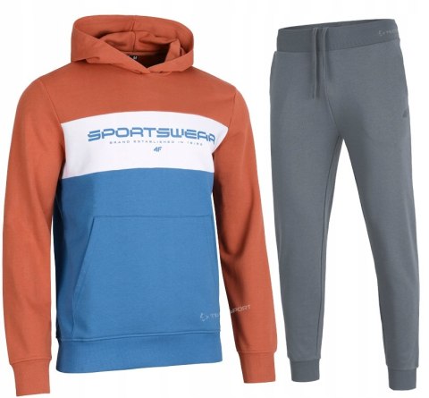 4F MĘSKI DRES BAWEŁNA KOMPLET BLUZA SPODNIE / rozm L 4F MĘSKI DRES BAWEŁNA KOMPLET BLUZA SPODNIE / rozm L