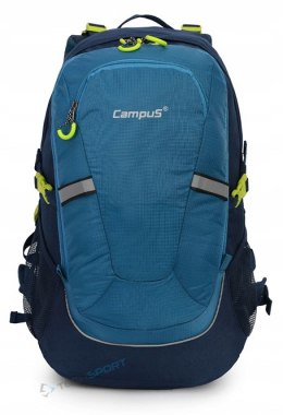 WYGODNY PLECAK MIEJSKI CAMPUS HORTON 30L | LEKKI ODDYCHAJĄCY | GRANATOWY