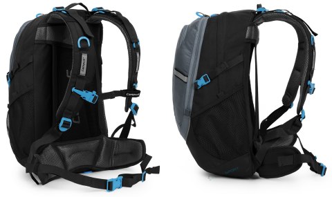 WYGODNY PLECAK SPORTOWY CAMPUS HORTON 30L | WENTYLOWANY | SZARY