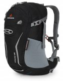 BERGSON ARENDAL 25L | LEKKI PLECAK SPORTOWY | WENTYLOWANY | CZARNY