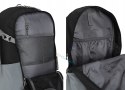 BERGSON ARENDAL 25L | LEKKI PLECAK SPORTOWY | WENTYLOWANY | CZARNY