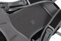 BERGSON ARENDAL 25L | LEKKI PLECAK SPORTOWY | WENTYLOWANY | CZARNY