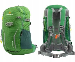 BERGSON ARENDAL 25L | LEKKI PLECAK SPORTOWY | WENTYLOWANY | ZIELONY