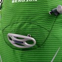 BERGSON ARENDAL 25L | LEKKI PLECAK SPORTOWY | WENTYLOWANY | ZIELONY