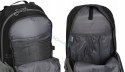 BERGSON EVJE 30L | STYLOWY LEKKI PLECAK Z PRZEWIEWNYM PANELEM | SZARY