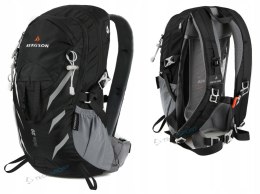 BERGSON LOTE 20L | STYLOWY, LEKKI PLECAK Z ODDYCHAJĄCYM TYŁEM | CZARNY