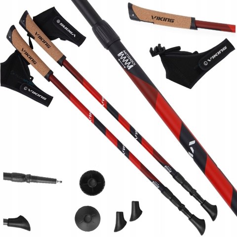 KIJE NORDIC WALKING VIKING KUBE PRO | ANTI-SHOCK WIDIOWY GROT KIJE NORDIC WALKING VIKING KUBE PRO | ANTI-SHOCK WIDIOWY GROT