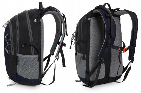 PLECAK BERGSON EVJE 30L | STYLOWY LEKKI FUNKCJONALNY PRZEWIEWNY | GRANATOWY PLECAK BERGSON EVJE 30L | STYLOWY LEKKI FUNKCJONALNY PRZEWIEWNY | GRANATOWY