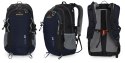 PLECAK BERGSON EVJE 30L | STYLOWY LEKKI FUNKCJONALNY PRZEWIEWNY | GRANATOWY