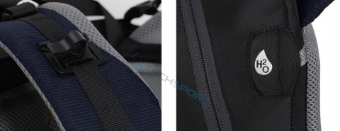 PLECAK BERGSON EVJE 30L | STYLOWY LEKKI FUNKCJONALNY PRZEWIEWNY | GRANATOWY PLECAK BERGSON EVJE 30L | STYLOWY LEKKI FUNKCJONALNY PRZEWIEWNY | GRANATOWY