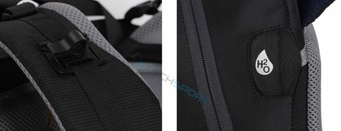 PLECAK BERGSON EVJE | POJEMNOŚĆ 30L | LEKKI WENTYLOWANY PRZEWIEWNY | CZARNY PLECAK BERGSON EVJE | POJEMNOŚĆ 30L | LEKKI WENTYLOWANY PRZEWIEWNY | CZARNY