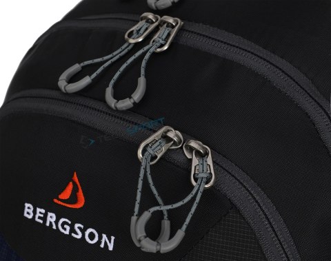 PLECAK BERGSON EVJE | POJEMNOŚĆ 30L | LEKKI WENTYLOWANY PRZEWIEWNY | CZARNY PLECAK BERGSON EVJE | POJEMNOŚĆ 30L | LEKKI WENTYLOWANY PRZEWIEWNY | CZARNY