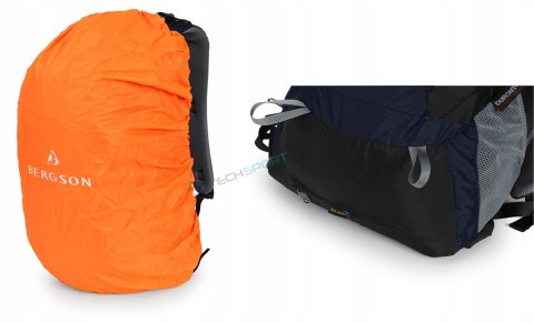 PLECAK SPORTOWY BERGSON EVJE 30L | LEKKI FUNKCJONALNY | GRANATOWY