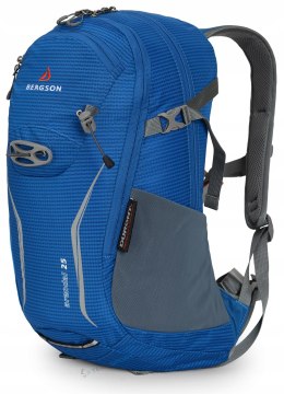 BERGSON ARENDAL 25L | LEKKI PLECAK SPORTOWY WENTYLOWANY | NIEBIESKI