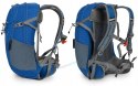 BERGSON ARENDAL 25L | LEKKI PLECAK SPORTOWY WENTYLOWANY | NIEBIESKI