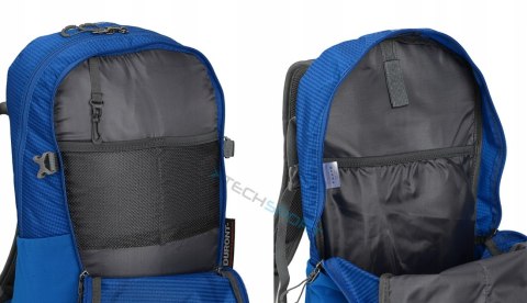 BERGSON ARENDAL 25L | LEKKI PLECAK SPORTOWY WENTYLOWANY | NIEBIESKI BERGSON ARENDAL 25L | LEKKI PLECAK SPORTOWY WENTYLOWANY | NIEBIESKI