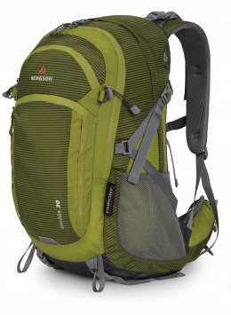BERGSON MOLDE 30L- WYGODNY GÓRSKI PLECAK | ODDYCHAJĄCY | ZIELONY