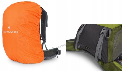 BERGSON MOLDE 30L- WYGODNY GÓRSKI PLECAK | ODDYCHAJĄCY | ZIELONY BERGSON MOLDE 30L- WYGODNY GÓRSKI PLECAK | ODDYCHAJĄCY | ZIELONY